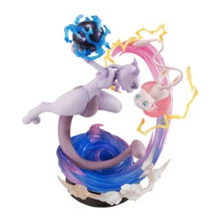 MegaHouse G.E.M. Series Pokemon Mew & Mewtwo PVC Figure ( DEC 2019 ) -Megahouse item 0000002619 05 18370.1565232911