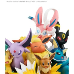 MegaHouse G.E.M.EX Series Pokemon Eevee Friends PVC Figure -Megahouse item 0000002789 07 66679.1554354338