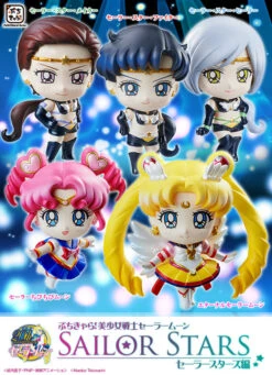 MegaHouse Petit Chara Sailor Moon Stars Set Of 5
