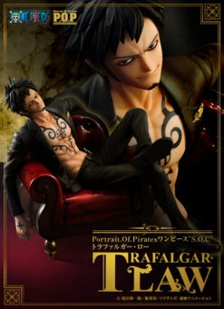 MegaHouse Portrait.Of.Pirates One Piece S.O.C Trafalgar Law 1/8 PVC Figure -Megahouse main 47460.1472791375